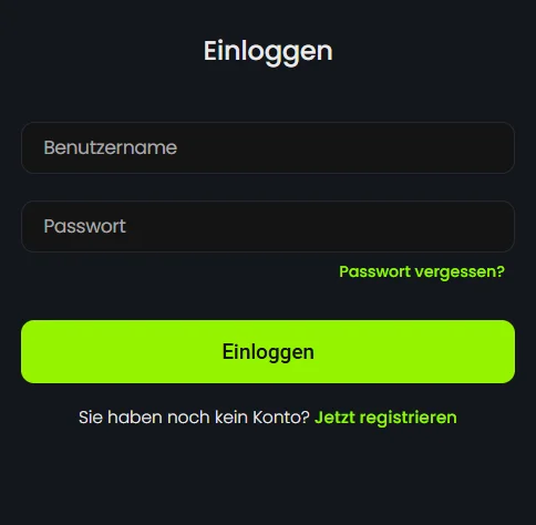 VeloBet Casino-anmeldeformular